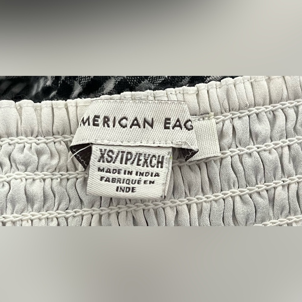 American Eagle Outfitters Black and White Maxi Dress - Picture 5 of 6